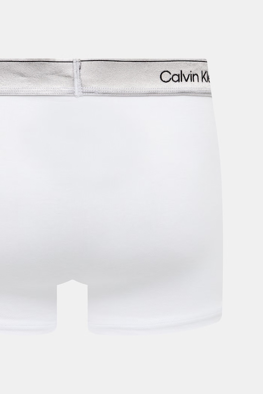 Calvin Klein Underwear bokserki męskie bawełniane z elastanem 3-pack LV00NB4575 biały