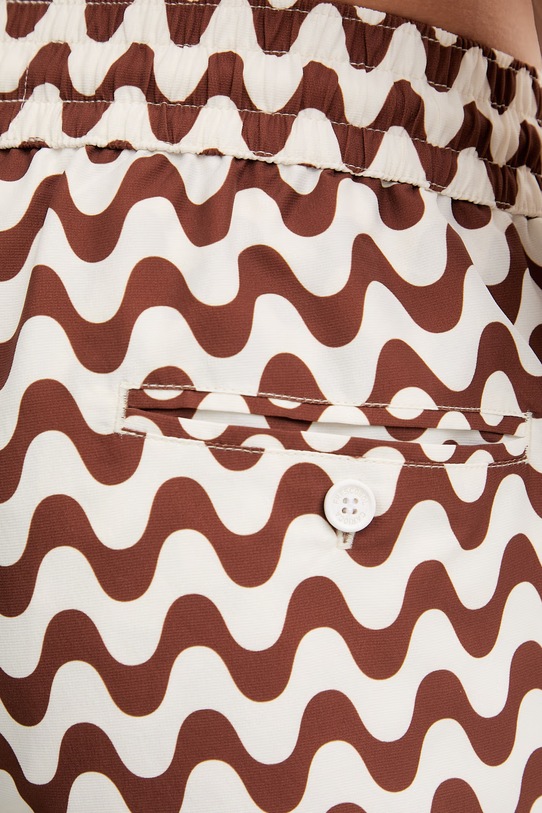 Frescobol Carioca szorty kąpielowe męskie brązowy 1018.944