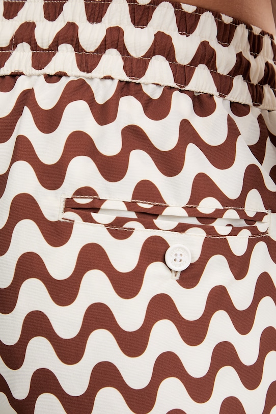 Frescobol Carioca szorty kąpielowe męskie brązowy 1018.944