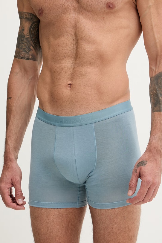 Icebreaker męska z dodatkiem merino Mer 125 Cool-Lite Anatomica IB0A571V0L21 niebieski SS26