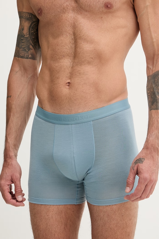 Icebreaker męska z dodatkiem merino Mer 125 Cool-Lite Anatomica IB0A571V0L21 niebieski SS26