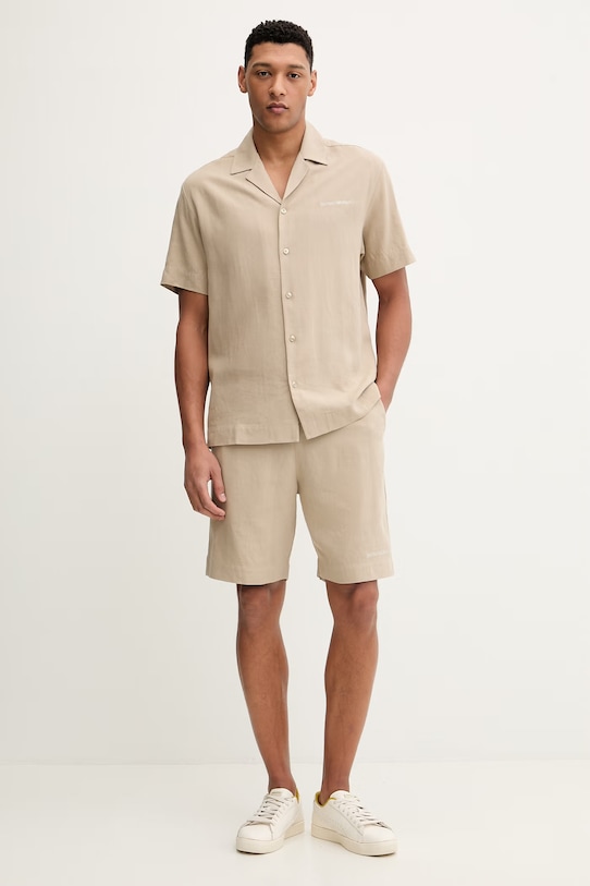 Emporio Armani Underwear pantaloni scurți cu in EM000681.AF20590 bej SS26