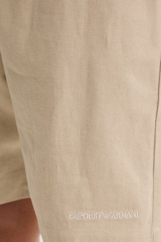 Emporio Armani Underwear pantaloni scurți cu in bej EM000681.AF20590