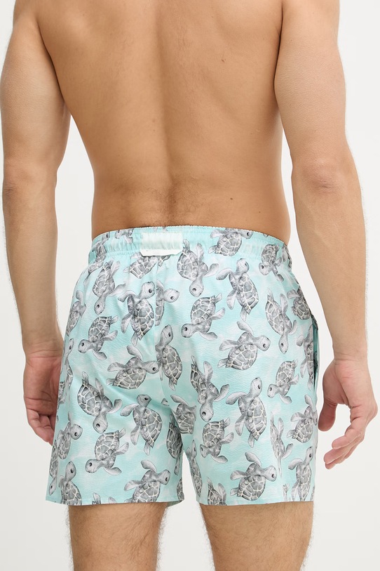 Odzież Emporio Armani Underwear szorty kąpielowe męskie EM000583.AF20447 turkusowy