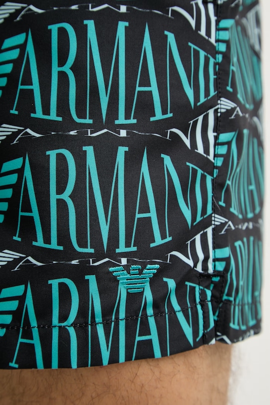 Emporio Armani Underwear koupací šortky pánské zelená EM000583.AF20442