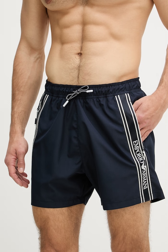 Emporio Armani Underwear szorty kąpielowe męskie EM000583.AF20426 granatowy SS26