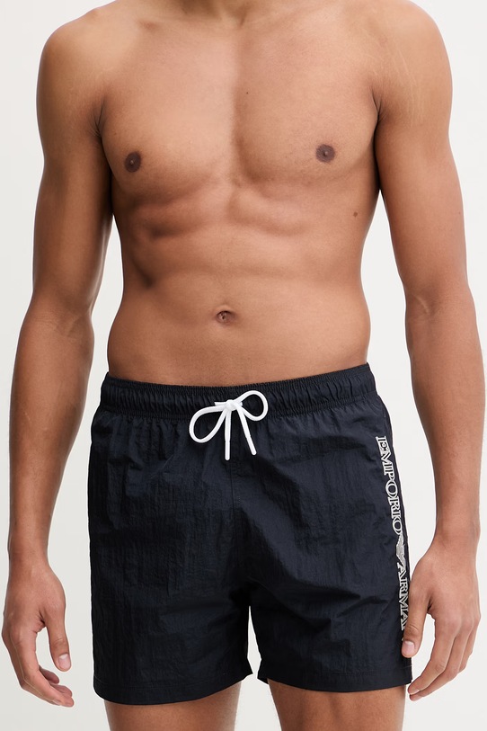 Plavky Emporio Armani Underwear EM000583.AF20425 tmavomodrá SS26