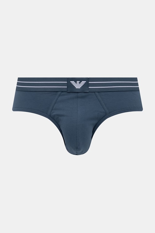 Emporio Armani Underwear slipy męskie bawełniane z elastanem 2-pack EM000401.AF18884 zielony SS26