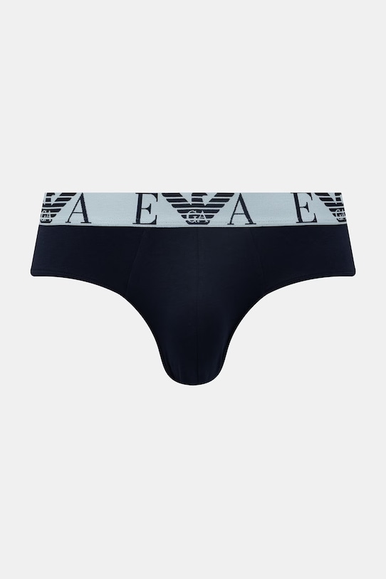 Odzież Emporio Armani Underwear slipy 3-pack EM000258.AF20668 granatowy