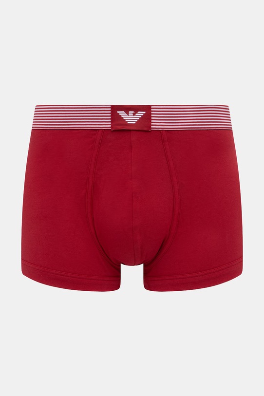 Emporio Armani Underwear bokserki męskie bawełniane z elastanem 2-pack EM000254.AF18884 czerwony SS26