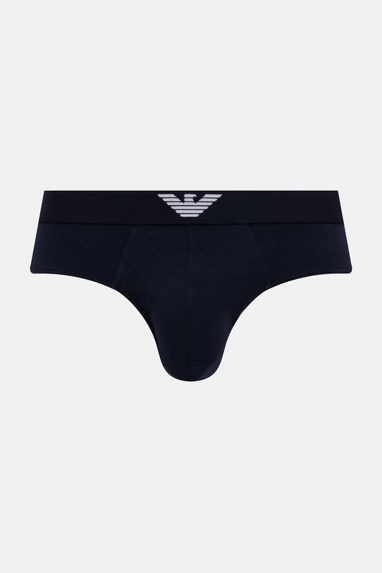 Emporio Armani Underwear slipy męskie bawełniane z elastanem 2-pack EM000251.AF18881 granatowy SS26