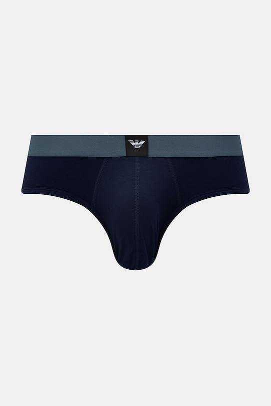 Emporio Armani Underwear slipy 3-pack EM002154.AF20673 granatowy SS26