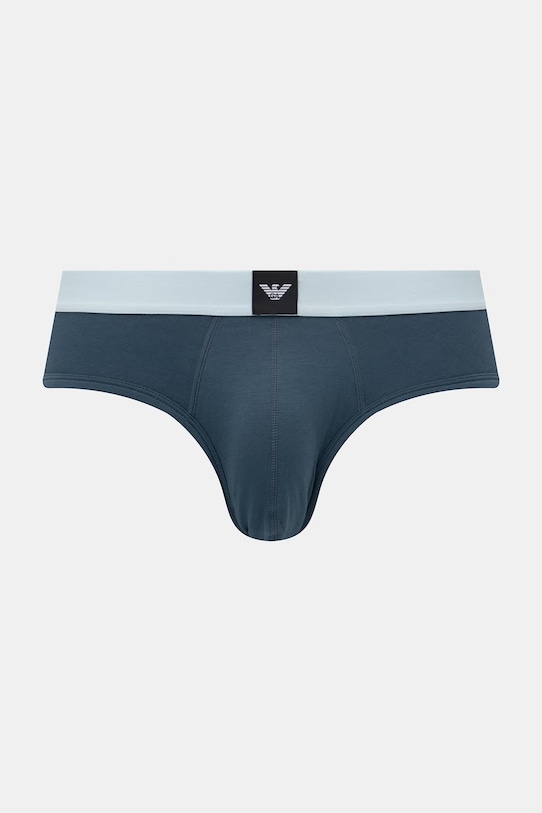 Odzież Emporio Armani Underwear slipy 3-pack EM002154.AF20673 granatowy