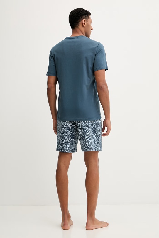 Хлопковая пижама Emporio Armani Underwear тёмно-синий EM000399.AF18885