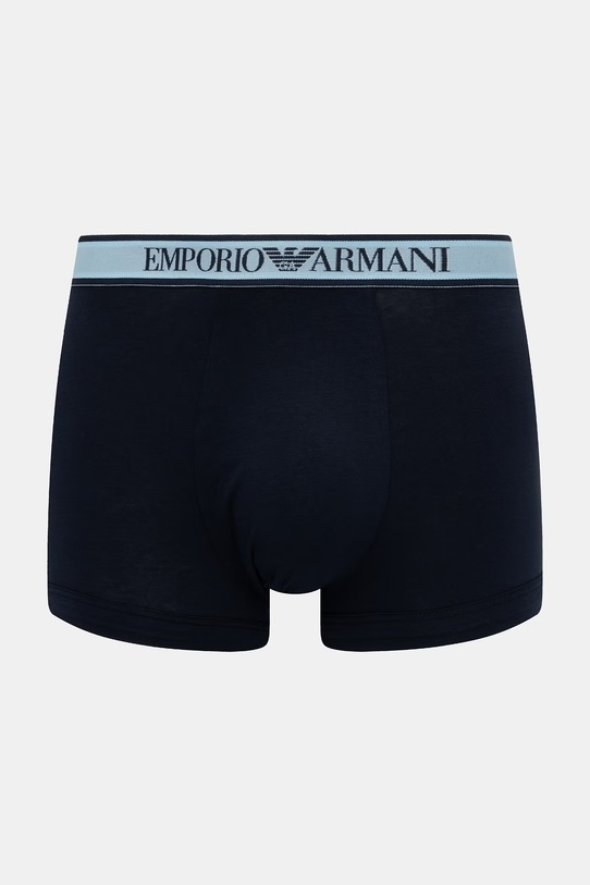 Emporio Armani Underwear priliehavé boxerky pánske 3-pak EM000370.AF20669 tmavomodrá SS26