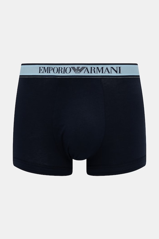 Emporio Armani Underwear priliehavé boxerky pánske 3-pak EM000370.AF20669 tmavomodrá SS26