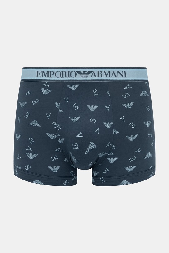 Oblečenie Emporio Armani Underwear priliehavé boxerky pánske 3-pak EM000370.AF20669 tmavomodrá