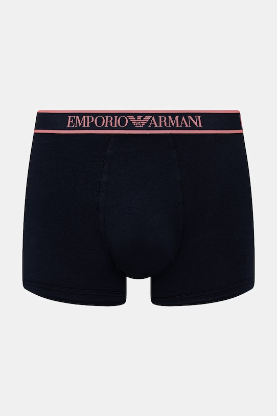 Дрехи Emporio Armani Underwear Прилепнали боксерки мъжки 3 броя EM000259.AF20669 тъмносин