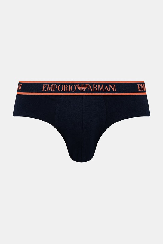 Emporio Armani Underwear Слипове мъжки с памук 3 броя тъмносин EM000258.AF20669