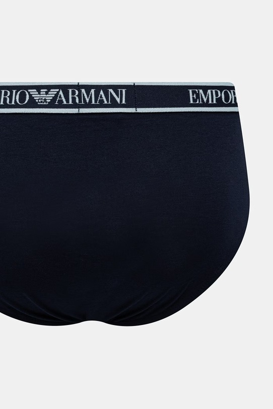 Emporio Armani Underwear Слипове мъжки с памук 3 броя EM000258.AF20669 тъмносин