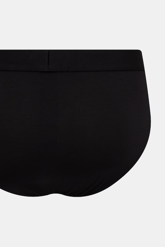 Ρούχα Emporio Armani Underwear σλιπ Ανδρικά με βισκόζη 2-pack EM000251.AF14134 μαύρο