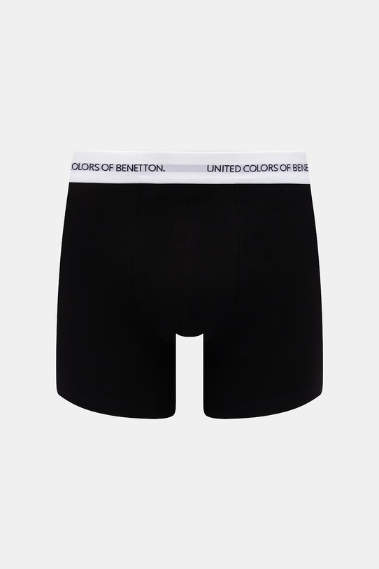 United Colors of Benetton bokserki męskie 3-pack czarny 3OP82X01R