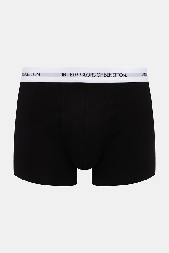 United Colors of Benetton bokserice za muškarce 3-pack 3OP82X01R crna SS26