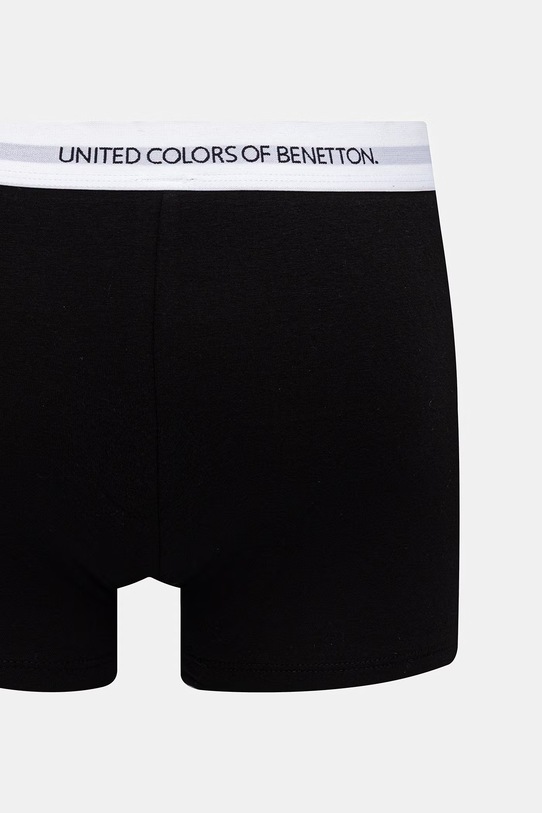 Odjeća United Colors of Benetton bokserice za muškarce 3-pack 3OP82X01R crna