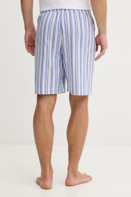 Odzież United Colors of Benetton szorty piżamowe męskie bawełniane 4ZPZ49007 niebieski