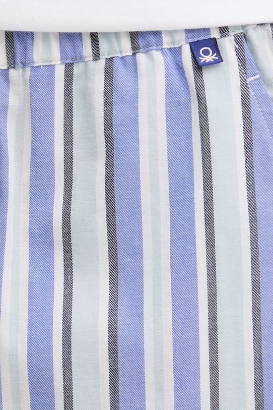 United Colors of Benetton szorty piżamowe męskie bawełniane niebieski 4ZPZ49007