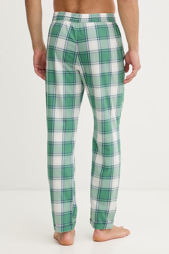 Abbigliamento United Colors of Benetton pantaloni da pigiama da uomo in cotone 4ZPZ4F00F verde