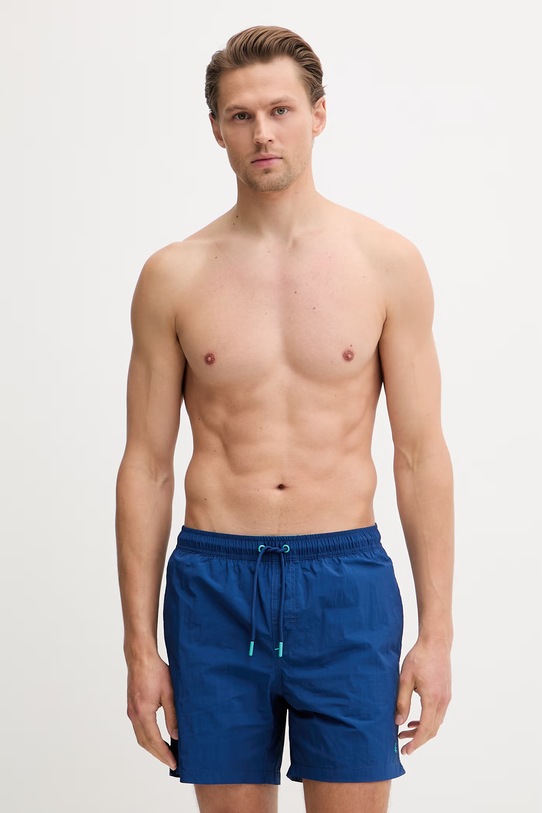 United Colors of Benetton plavecké šortky pánske tmavomodrá 57EH6X00V