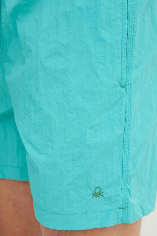 United Colors of Benetton plavecké šortky pánske tyrkysová 57EH6X00V
