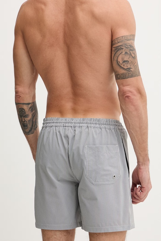 Odzież AllSaints szorty kąpielowe męskie CIPER M005WE biały