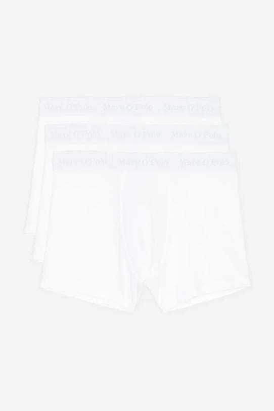 Marc O'Polo bokserki 3-pack dzianina biały 10218301