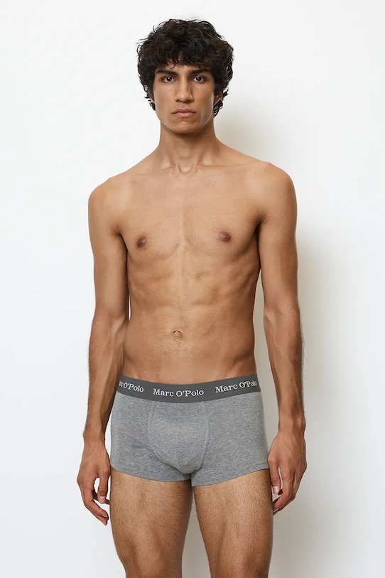 Marc O'Polo boxeralsó 3 db 10218300 szürke SS26