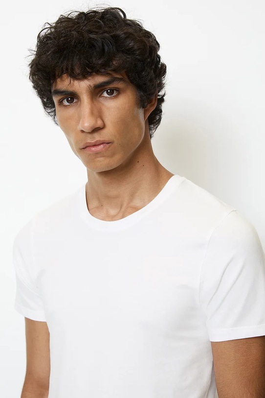 Odzież Marc O'Polo t-shirt piżamowy 2-pack 10218042 biały