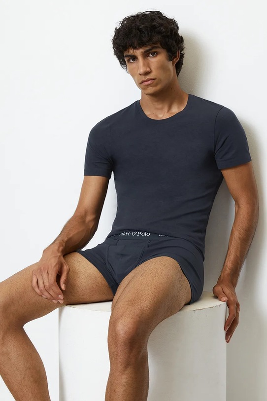 Marc O'Polo t-shirt piżamowy 2-pack granatowy 10218042