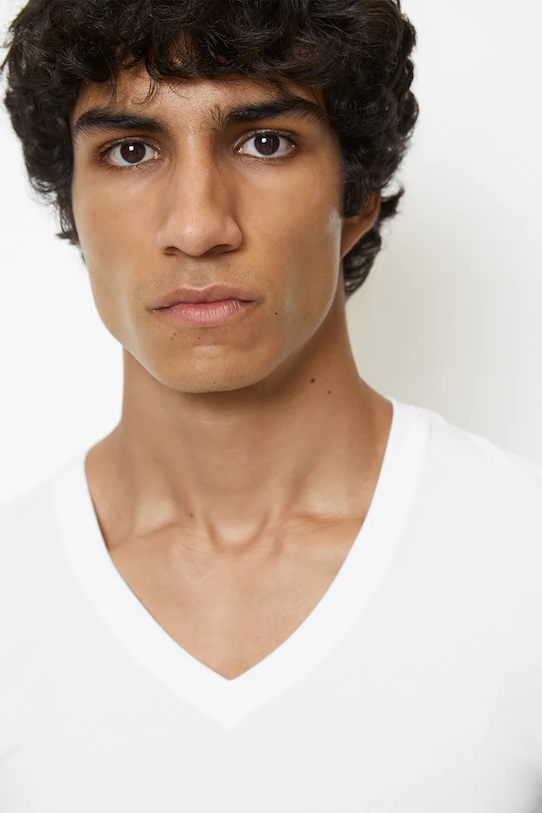 Odzież Marc O'Polo t-shirt piżamowy 2-pack 10218043 biały