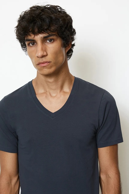 Ρούχα Μπλουζάκι πιτζάμας Marc O'Polo 2-pack 10218043 σκούρο μπλε