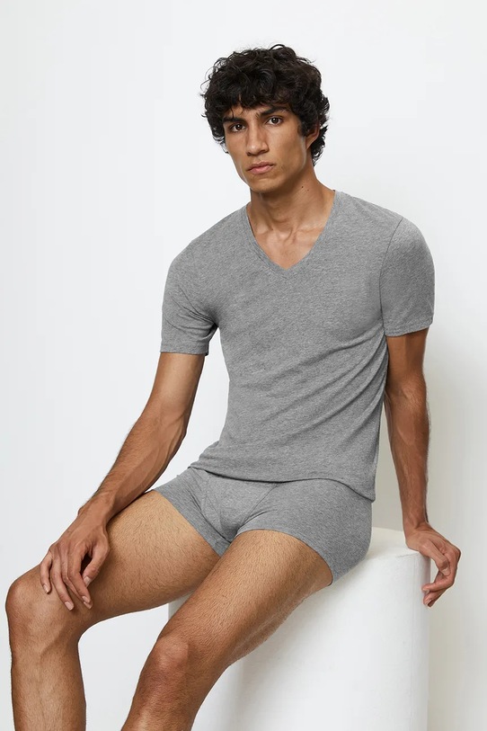 Marc O'Polo t-shirt piżamowy 2-pack szary 10218043