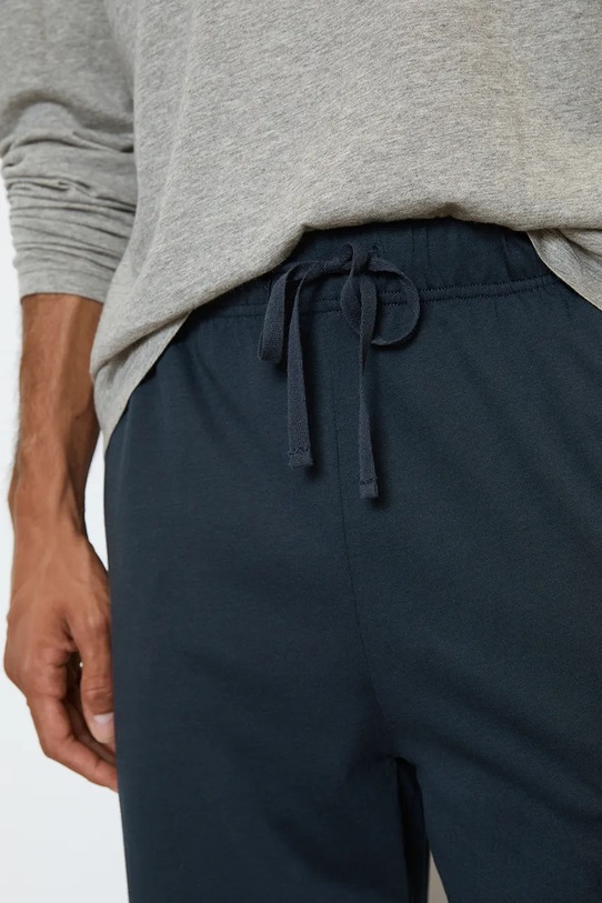 Odzież Marc O'Polo piżama bawełniana 10218118 szary