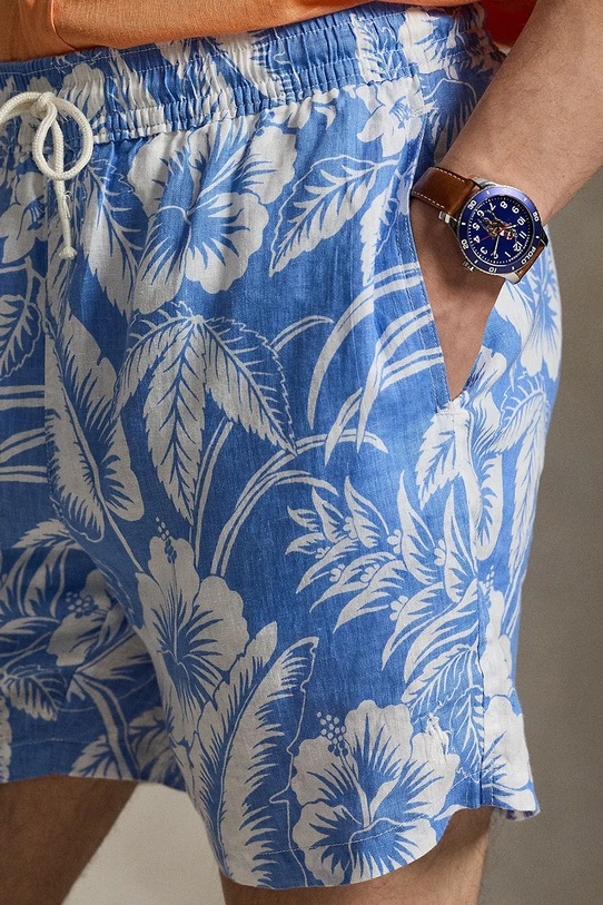 Polo Ralph Lauren σορτς μαγιό ανδρικά μπλε 710A13242