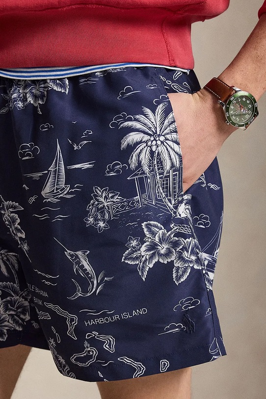 Polo Ralph Lauren szorty kąpielowe męskie granatowy 710B13658