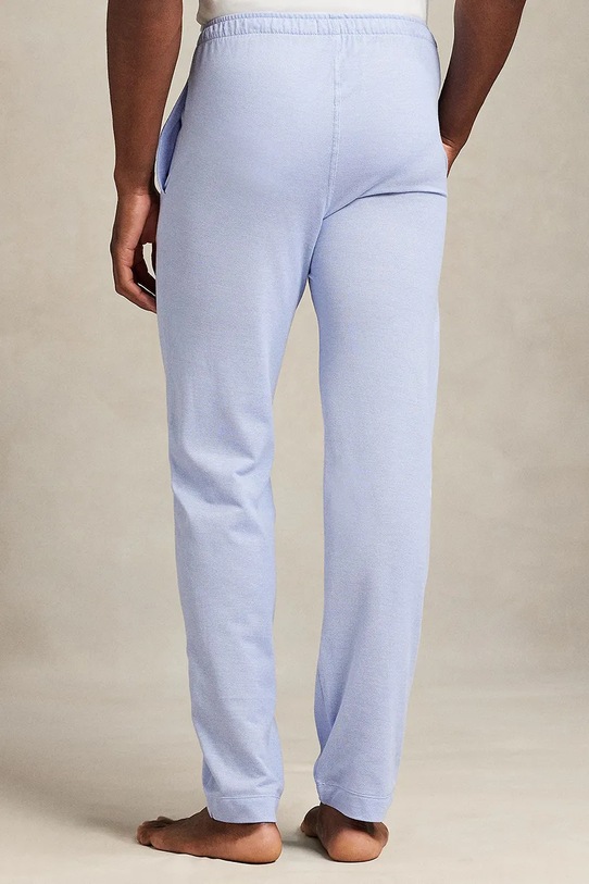 Polo Ralph Lauren spodnie piżamowe bawełniane 714939274 niebieski SS26