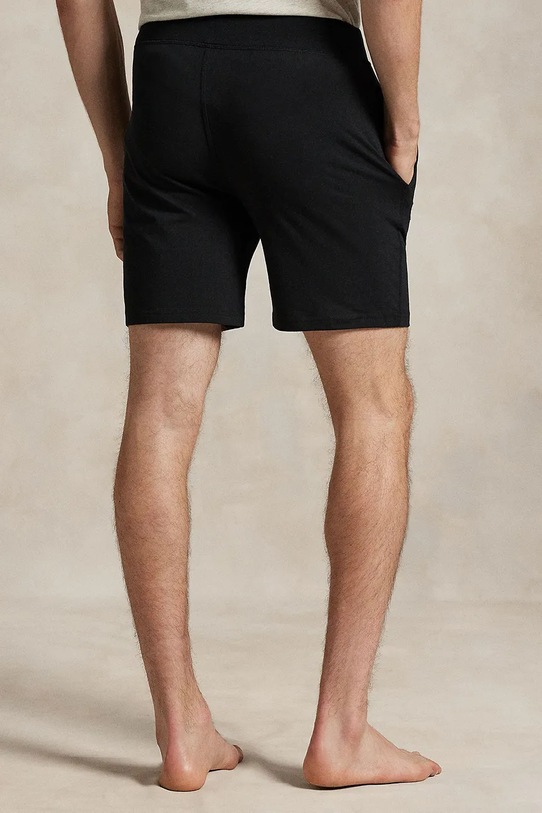 Polo Ralph Lauren szorty piżamowe bawełniane 714965506 czarny SS26