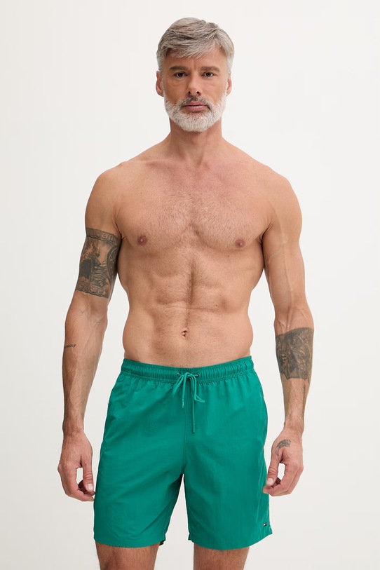 Tommy Hilfiger szorty kąpielowe męskie turkusowy UM0UM03309