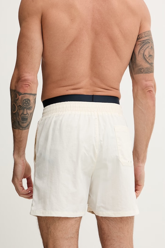 Odzież Tommy Hilfiger szorty kąpielowe męskie UM0UM03749 beżowy
