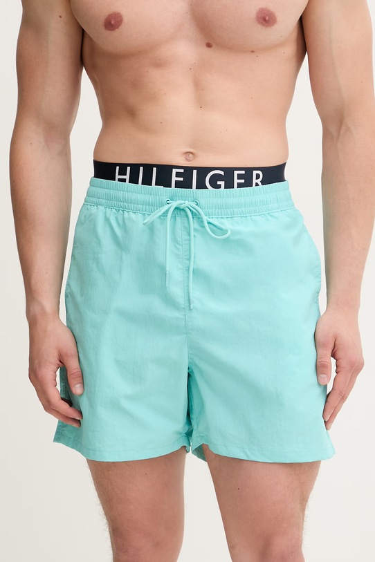 Tommy Hilfiger pánské UM0UM03749 tyrkysová SS26