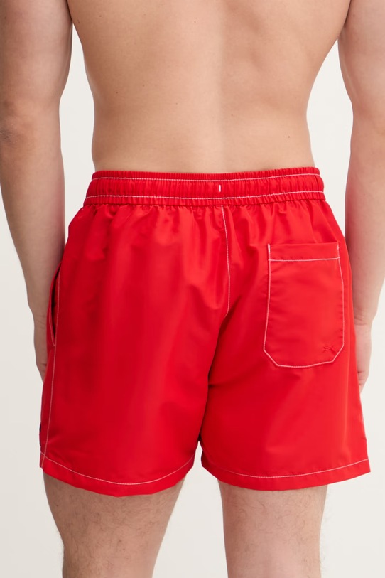 Oblečenie Tommy Hilfiger plavecké šortky pánske UM0UM03852 červená